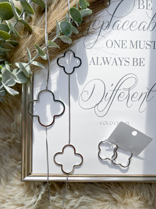 Set "Flower" | Silber